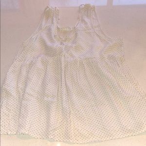 Flowy Polk a dot shirt